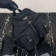 PRADA ReNylon Medium Backpack (Black) 1BZ811_RV44_F0002_V_OTO - 4