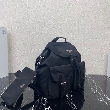 PRADA ReNylon Medium Backpack (Black) 1BZ811_RV44_F0002_V_OTO