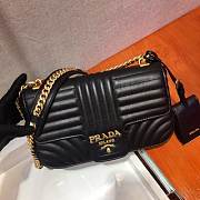 PRADA Diagramme Shoulder Bag (Black) 1BD108_WD91_F0ES9_V_AOI  - 6