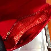 PRADA Diagramme Shoulder Bag (Red)  - 6