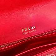 PRADA Diagramme Shoulder Bag (Red)  - 3