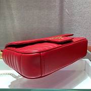 PRADA Diagramme Shoulder Bag (Red)  - 4