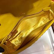 PRADA Diagramme Shoulder Bag (Yellow)  - 5