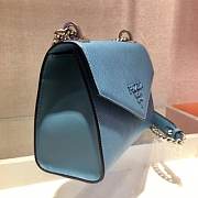 PRADA Saffiano Leather Prada Monochrome Bag (Aviation Blue) 1BD127_2ERX_F0KVH_V_OOO - 6