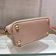 PRADA Matinée Small Saffiano Leather Bag (Powder Pink) 1BA286_2ERX_F0236_V_DOO  - 3