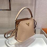 PRADA Matinée Small Saffiano Leather Bag (Powder Pink) 1BA286_2ERX_F0236_V_DOO  - 5