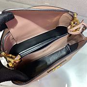 PRADA Matinée Small Saffiano Leather Bag (Powder Pink) 1BA286_2ERX_F0236_V_DOO  - 6