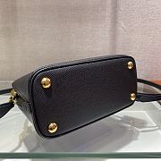 PRADA Matinée Small Saffiano Leather Bag (Black) 1BA286_2ERX_F0002_V_DOO  - 4