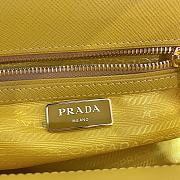 PRADA Galleria Saffiano Leather Mini Bag (Yellow)  - 6
