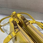 PRADA Galleria Saffiano Leather Mini Bag (Yellow)  - 4