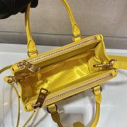 PRADA Galleria Saffiano Leather Mini Bag (Yellow)  - 5