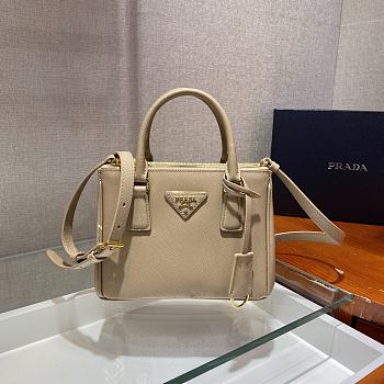 PRADA Galleria Saffiano Leather Mini Bag (Cameo Beige) 1BA296_NZV_F0770_V_V41