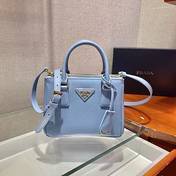 PRADA Galleria Saffiano Leather Mini Bag (Astral Blue) 1BA296_NZV_F01S9_V_V41 