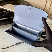 LV Iris Wallet M60143 (Blue)  - 6