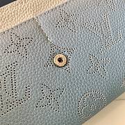 LV Iris Wallet M60143 (Blue)  - 4