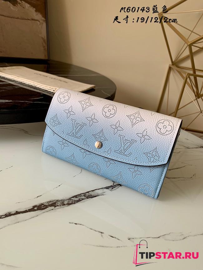 LV Iris Wallet M60143 (Blue)  - 1