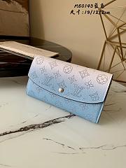 LV Iris Wallet M60143 (Blue)  - 1