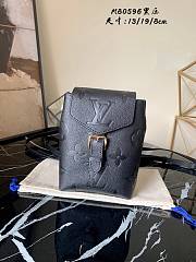 LV Tiny Backpack Monogram Black M80596   - 1