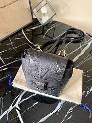 LV Tiny Backpack Monogram Black M80596   - 2