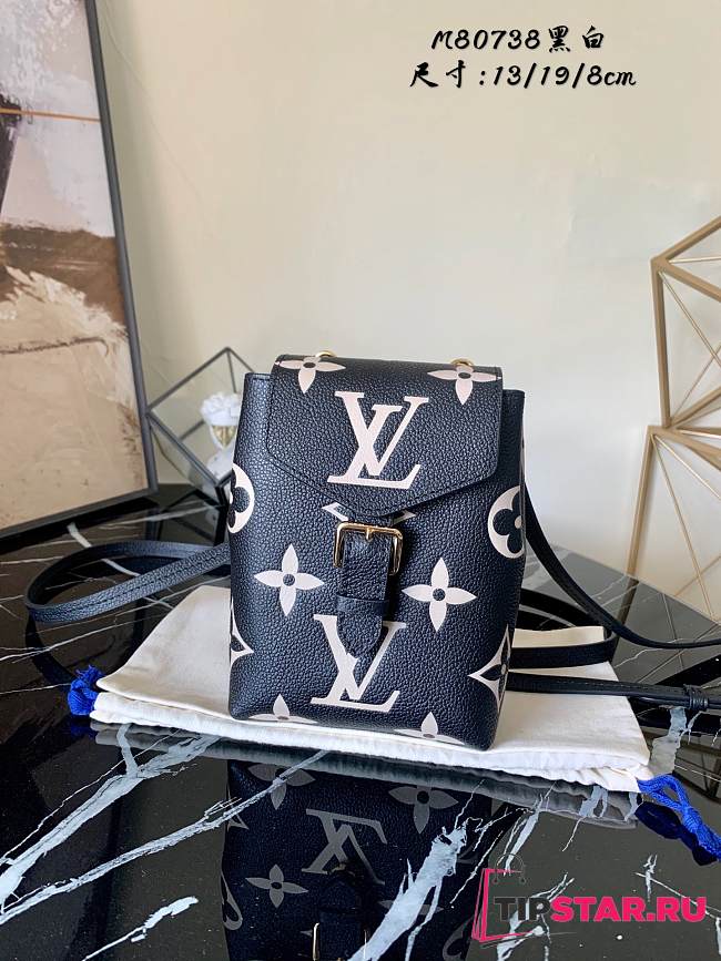 LV Tiny Backpack Monogram Black M80738  - 1