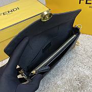FENDI Wallet On Chain With Pouches Leather Mini-Bag (Black)   - 5