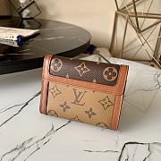 LV Dauphine Compact Wallet M68725  - 5