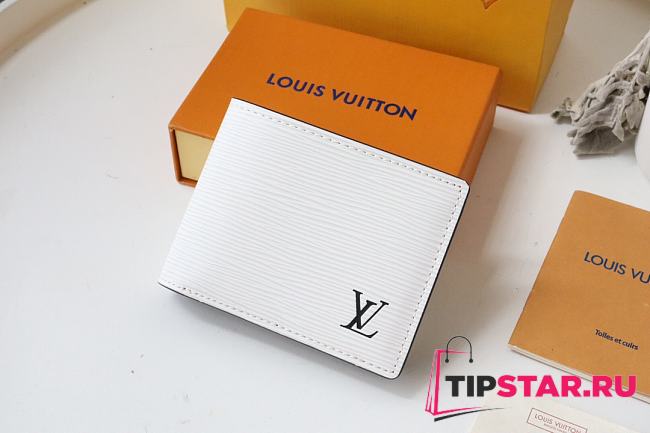 LV Multiple Wallet M80770 (White)  - 1