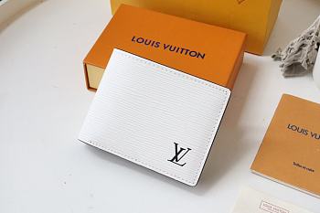 LV Multiple Wallet M80770 (White) 