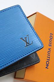 LV Multiple Wallet M80770 (Blue)  - 3