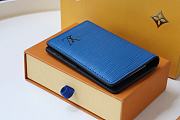 LV Pocket Organizer M80767 (Blue)  - 4