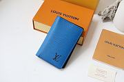 LV Pocket Organizer M80767 (Blue)  - 1