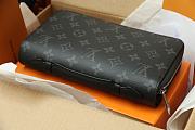 LV Zippy XL Wallet Monogram Eclipse Canvas M61698 - 6