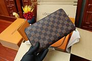 LV Zippy XL Wallet Damier Graphite Canvas (Brown) N41503  - 2