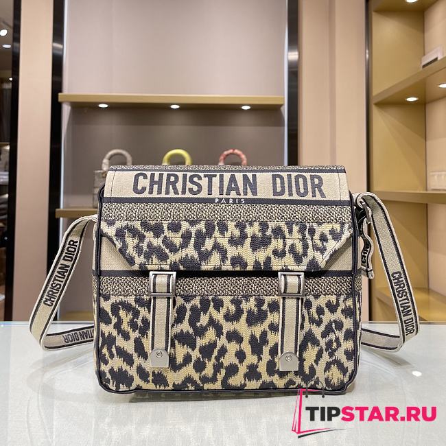 DIOR Messenger Leopard 9025  - 1