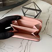 LV Zippy Zipper Coin Water Ripple Wallet (Pink) Ｍ60067  - 6
