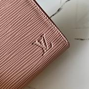 LV Zippy Zipper Coin Water Ripple Wallet (Pink) Ｍ60067  - 4