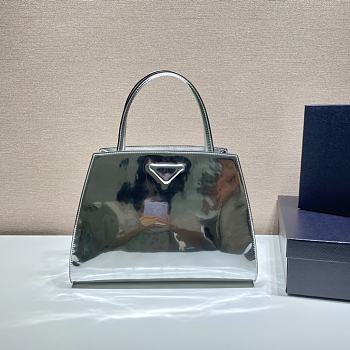 PRADA Brushed Leather Handbag (Transparent) 
