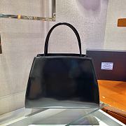 PRADA Brushed Leather Handbag (Black) 1BA321_ZO6_F0002_V_OOO - 3