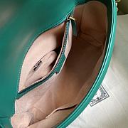 GUCCI GG Marmont Mini Top Handle Bag (Green) - 2