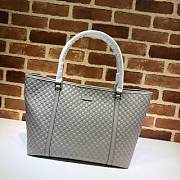 GUCCI Tote Bag Crimson Press (Gray) 449647  - 1