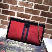 GUCCI Ophidia GG Shoulder Bag (Red_Matte) 503876  - 6