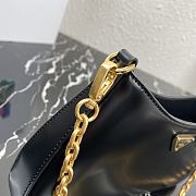 PRADA  Medieval Underarm Bag (Black)  - 4