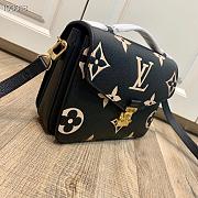 LV Pochette Métis Bicolor Monogram Empreinte Leather M45773  - 5