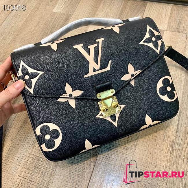 LV Pochette Métis Bicolor Monogram Empreinte Leather M45773  - 1