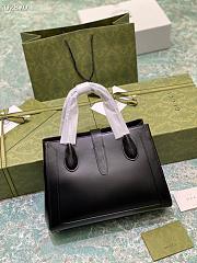GUCCI Jackie 1961 medium tote bag (Black leather) ‎‎649016 0YK0G 1000 - 6