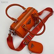 PRADA Mini Boxy Bag (Orange)  - 4