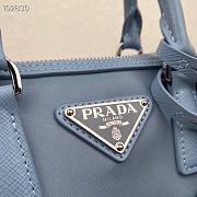 PRADA Mini Boxy Bag (Blue)  - 4