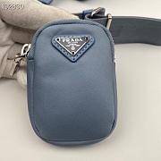 PRADA Mini Boxy Bag (Blue)  - 3
