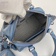 PRADA Mini Boxy Bag (Blue)  - 5