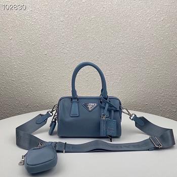 PRADA Mini Boxy Bag (Blue) 